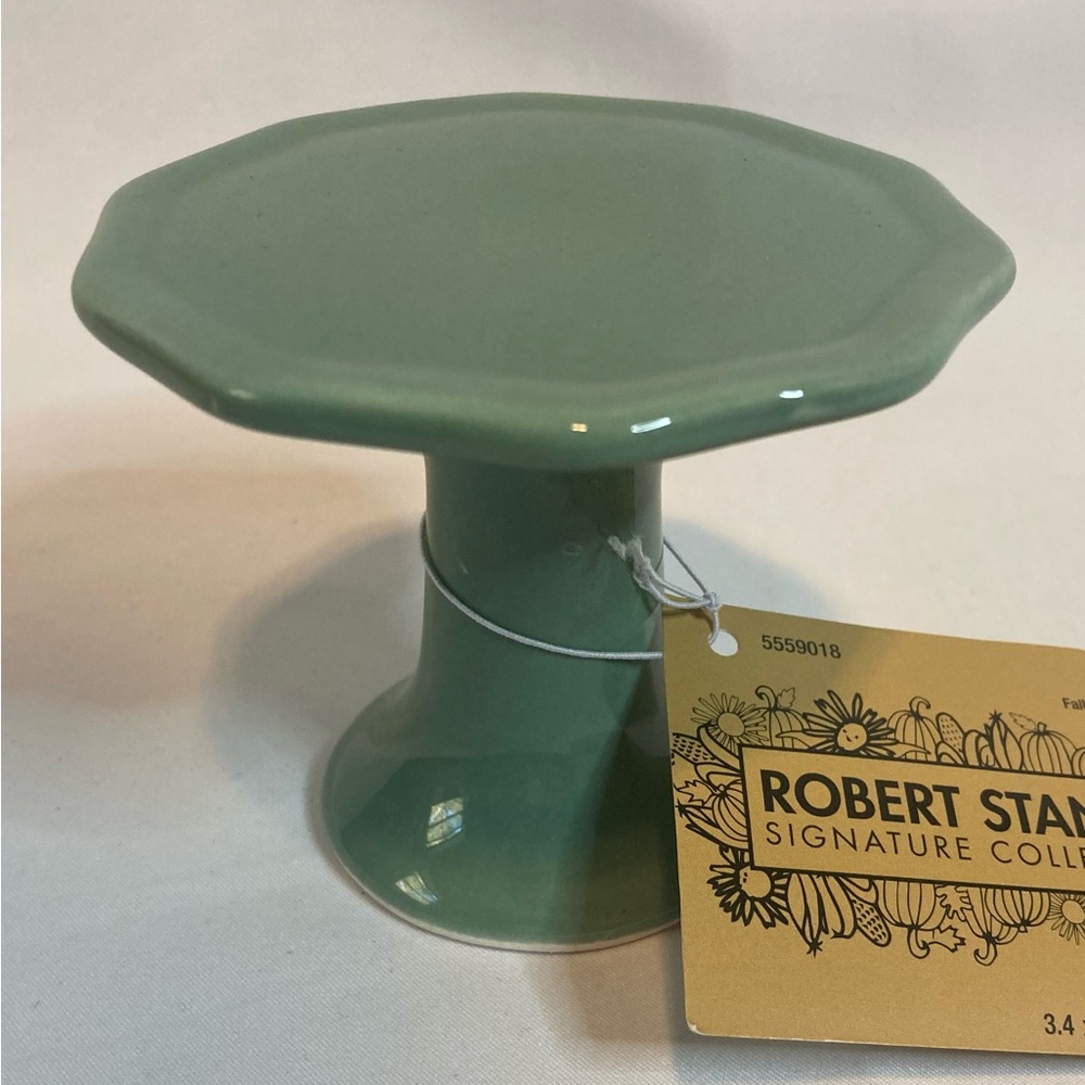 Robert Stanley Green Cake Stand